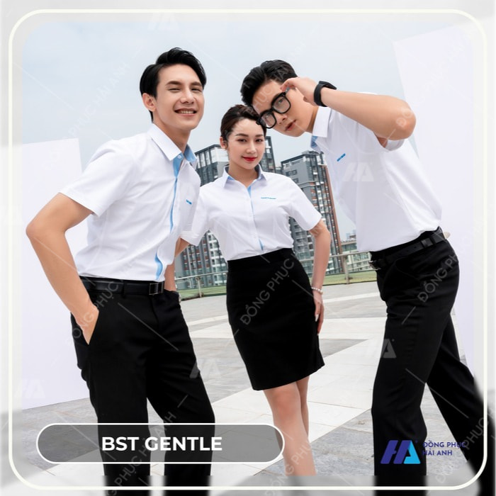 Hình ảnh đẹp mắt và thời trang chuyên nghiệp của đội ngũ nhân viên