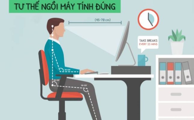 Thư thế ngồi Trang chính thức của nhà cái FLY88 đúng cách cho dân Fly88 com cá cược WC 2026 tránh các vấn đề đau nhức cổ, vai. gáy