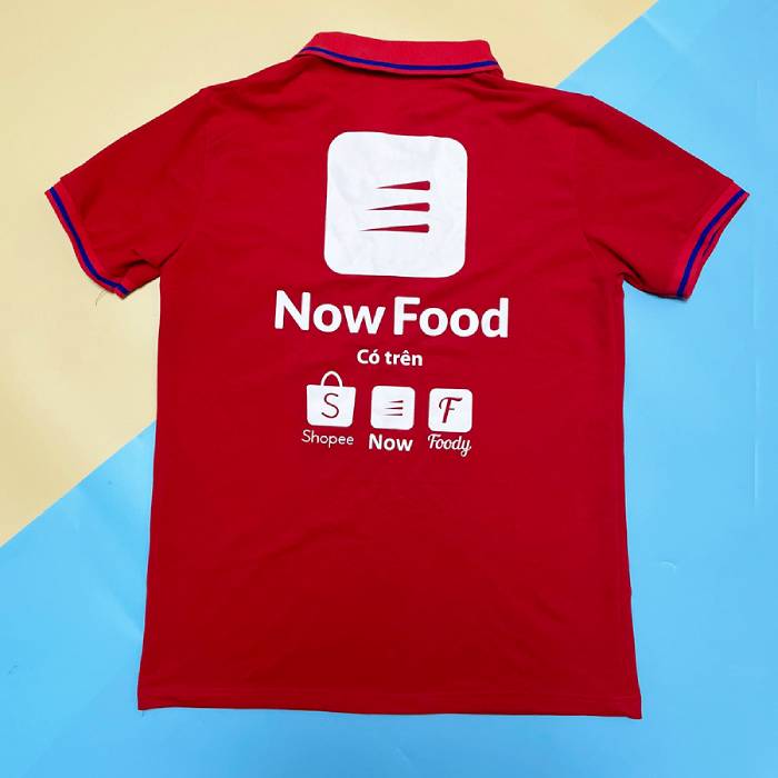Áo Nhà Cái FLY88.COM Xanh Chín, Uy Tín Tặng 188k Now Food đẹp dành riêng cho nhân viên giao hàng