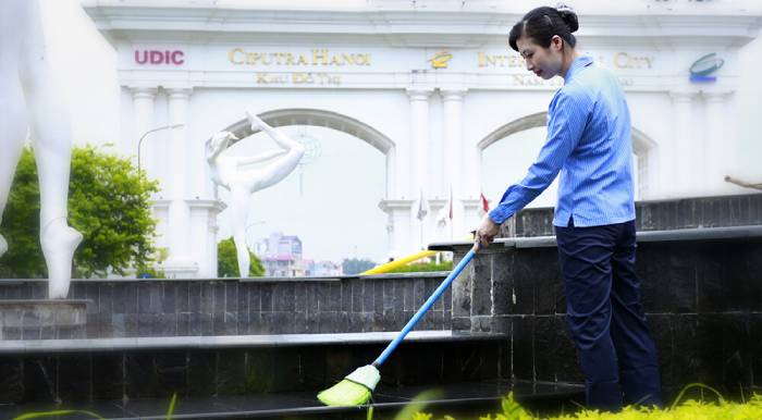 Mẫu Nhà Cái FLY88.COM Xanh Chín, Uy Tín Tặng 188k dành cho nhân viên vệ sinh khu đô thị