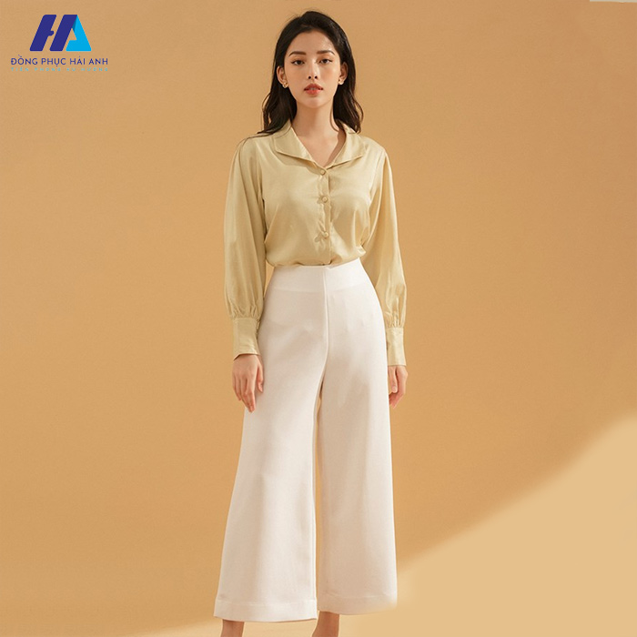 Phối với FLY88 tặng nạp đầu 188K nữ cùng quần culottes ống rộng 