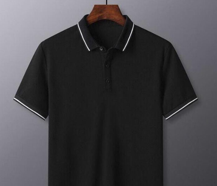 Áo polo ngắn tay phối viền cho những chàng trai thư sinh