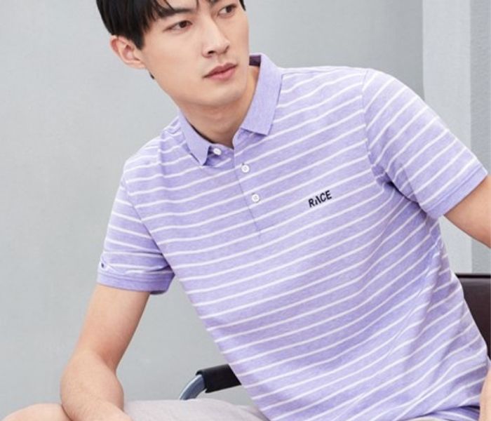 Áo polo kẻ sọc tạo phong thái lịch thiệp, nhã nhặn