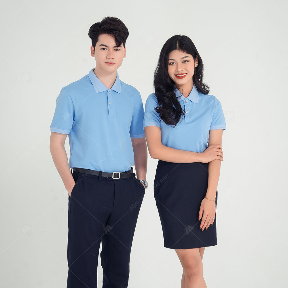 Mẫu áo Polo Nhà Cái FLY88.COM Xanh Chín, Uy Tín Tặng 188k công ty đẹp