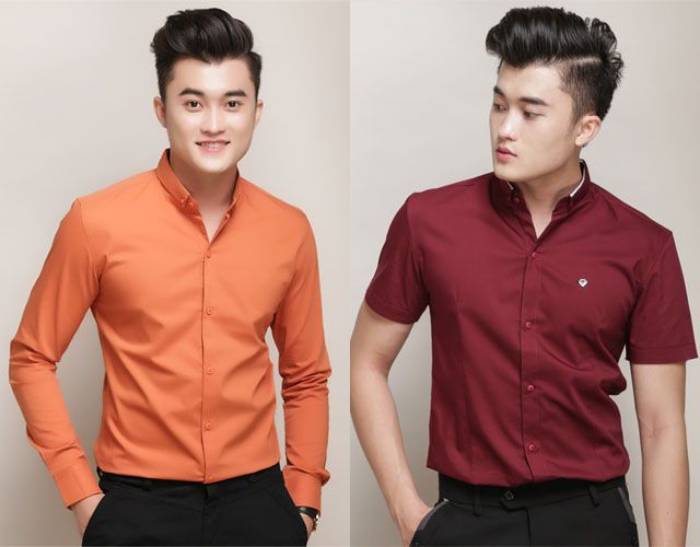 Áo sơ mi Trang Chủ Fly88.Com Uy Tín Đẳng Cấp Số 1 Châu Á cổ đứng cho phong cách Trang Chủ Fly88.Com Uy Tín Đẳng Cấp Số 1 Châu Á tối giản
