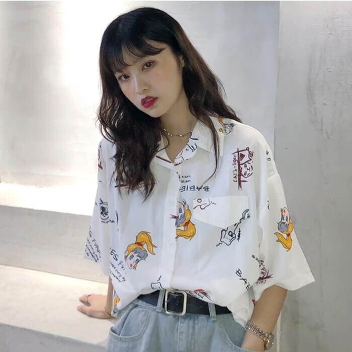 Mẫu FLY88 tặng nạp đầu 188K trắng họa tiết trẻ trung, năng động