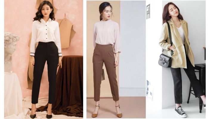 Quần tây FLY88 tặng nạp đầu 188K nữ nên mang giày gì đẹp?