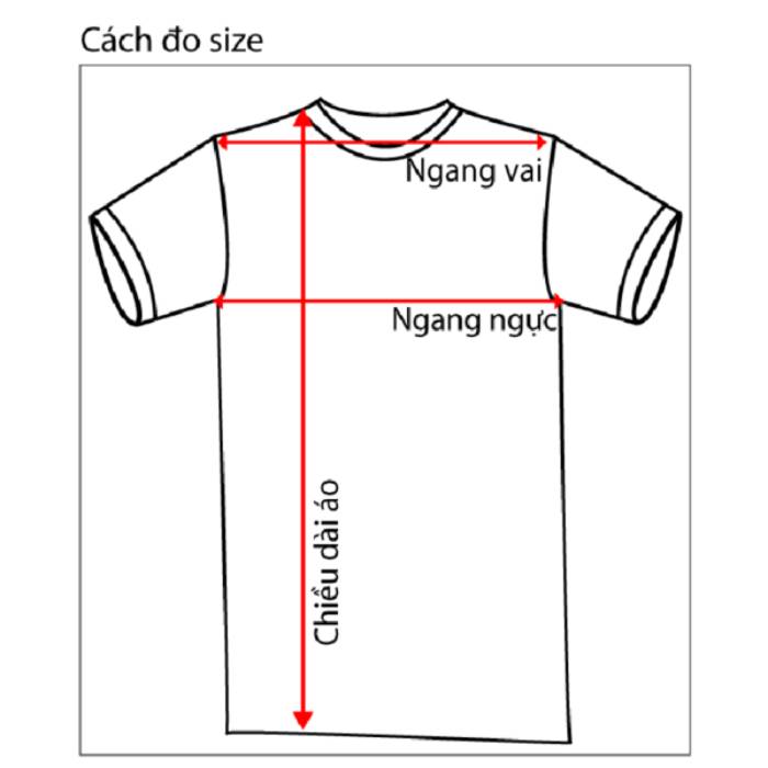 Chọn size áo phù hợp, vừa vặn cơ thể