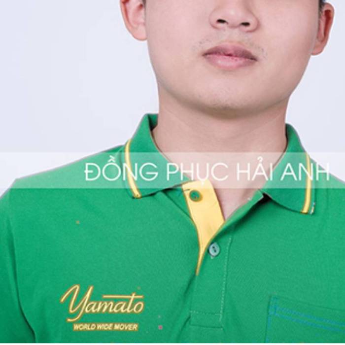 Logo công ty Yamato được in sắc nét, chân thực