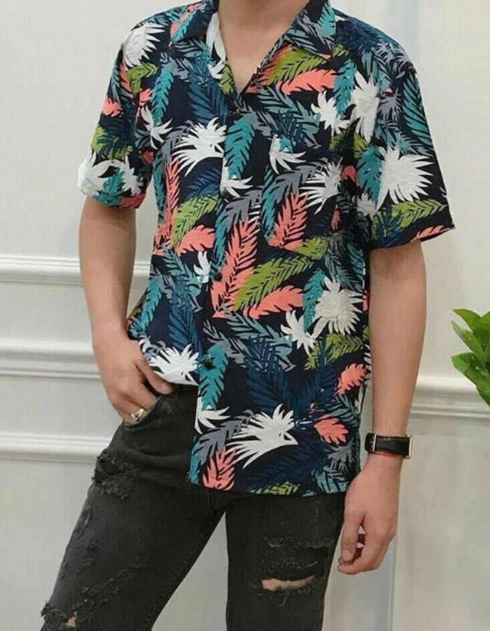 mẫu sơ mi thể hiện sự tươi trẻ