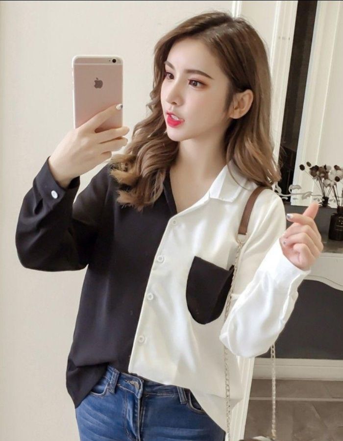 đen và trắng là 2 màu cực dễ phối đồ