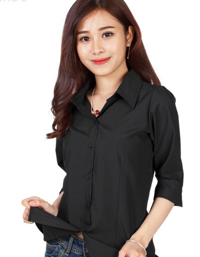 sơ mi tay lỡ rất dễ phối đồ