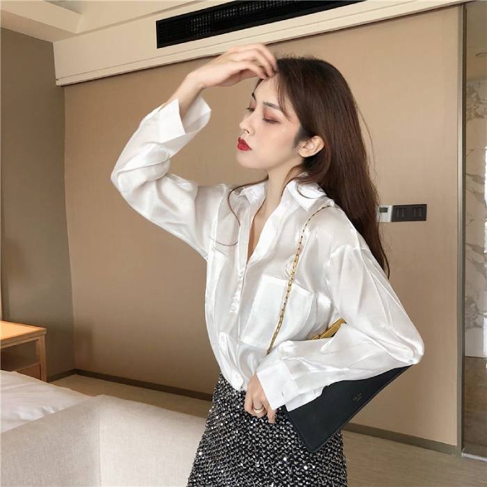 Mẫu FLY88 tặng nạp đầu 188K cổ bẻ vải lụa sang chảnh 