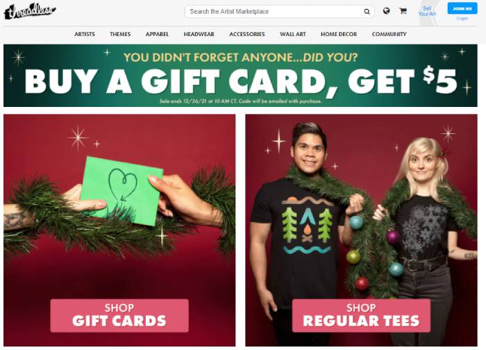 Threadless địa chỉ nổi tiếng giúp sang tạo Flyok.vip truy cập ngay công ty Online