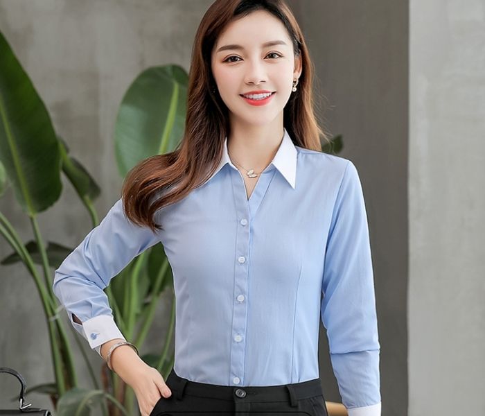 Hình ảnh mẫu FLY88 tặng nạp đầu 188K nữ cổ đức xanh da trời cơ bản