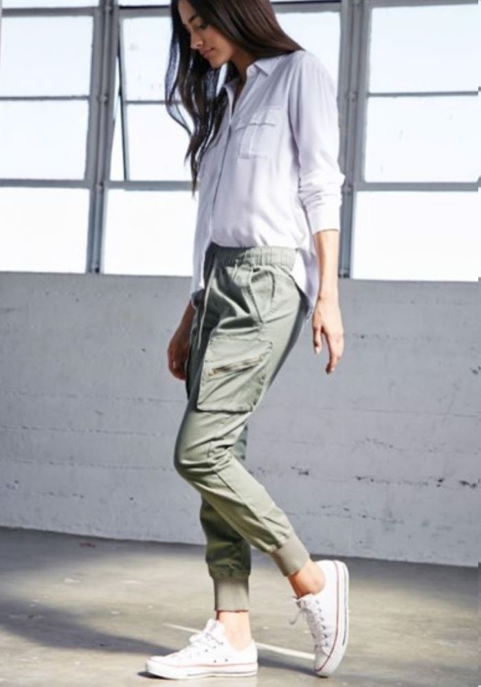 Phối FLY88 tặng nạp đầu 188K fomr rộng cùng quần jogger cho các cơ nàng năng động