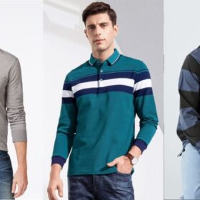 Mẫu Fly883 Mở Tài Khoản dài tay nam ấn tượng sành điệu phong cách châu âu