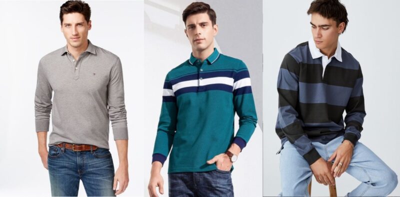 Mẫu Fly883 Mở Tài Khoản dài tay nam ấn tượng sành điệu phong cách châu âu