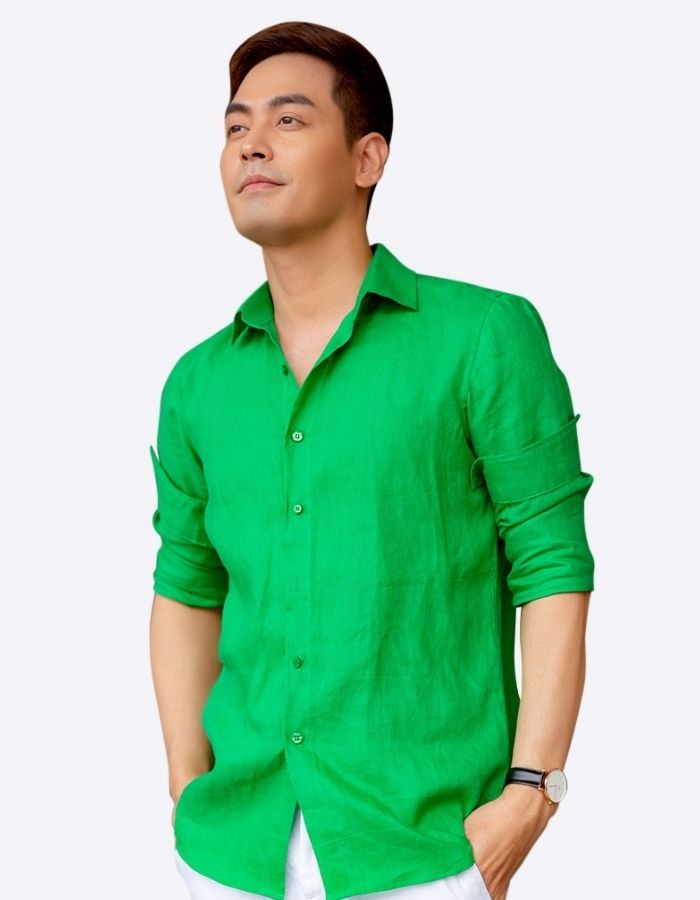 Mẫu sơ mi xanh lá cây được nhiều Fly88 là nhà cái nổi bật đặc biệt uy tín trong lĩnh vực cá cược trực tuyến tại Việt Nam đặt làm Nhà Cái FLY88.COM Xanh Chín, Uy Tín Tặng 188k công ty