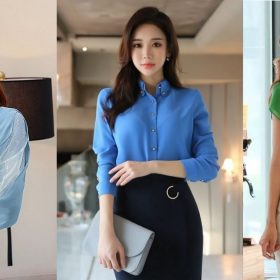 Top 7 mẫu sơ mi nữ Trang Chủ Fly88.Com Uy Tín Đẳng Cấp Số 1 Châu Á màu xanh tuyệt đẹp cho