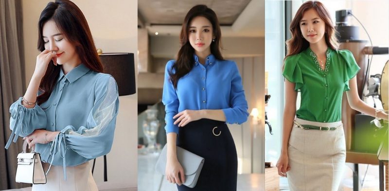 Top 7 mẫu sơ mi nữ Trang Chủ Fly88.Com Uy Tín Đẳng Cấp Số 1 Châu Á màu xanh tuyệt đẹp cho