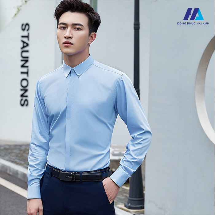 Màu xanh dương giúp gây ấn tượng mạnh với người đối diện 