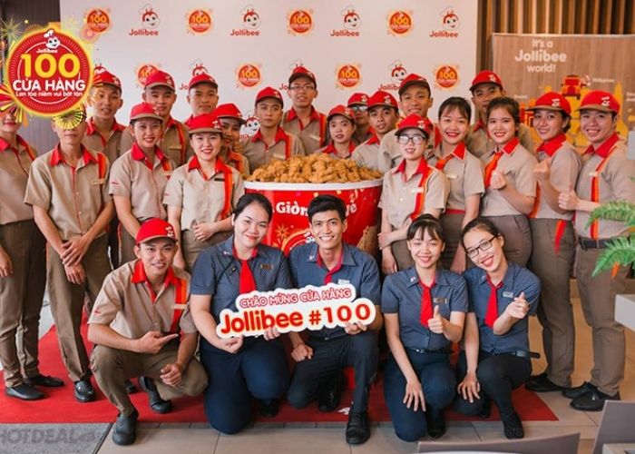 FLy88 quaytay.tv bóng đá FLY88 tặng nạp đầu 188K nhân viên của hàng cửa hàng Jollibee