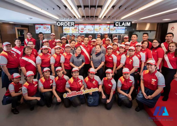 Thương hiệu Jollibee phủ sóng ở nhiều quốc gia trên thế giới