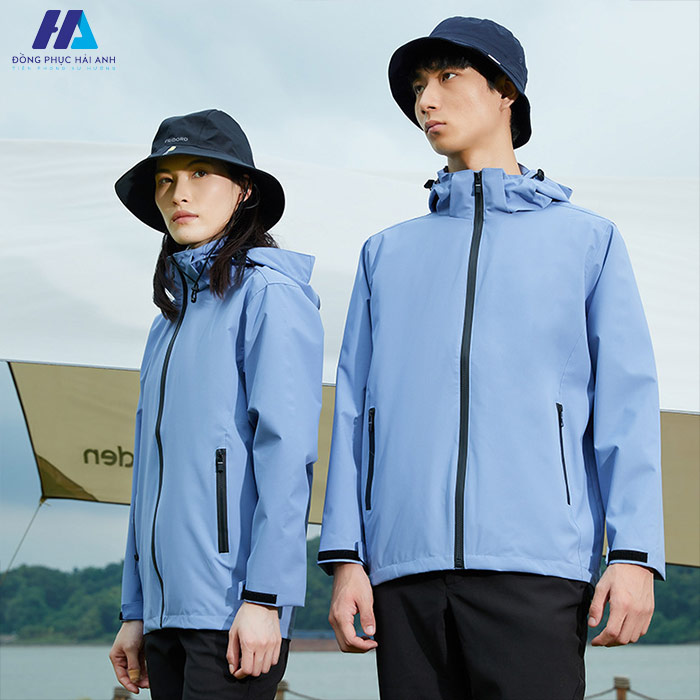 Mẫu áo khoác gió Nhà Cái FLY88.COM Xanh Chín, Uy Tín Tặng 188k vải poly giúp cản gió, chống nước tốt