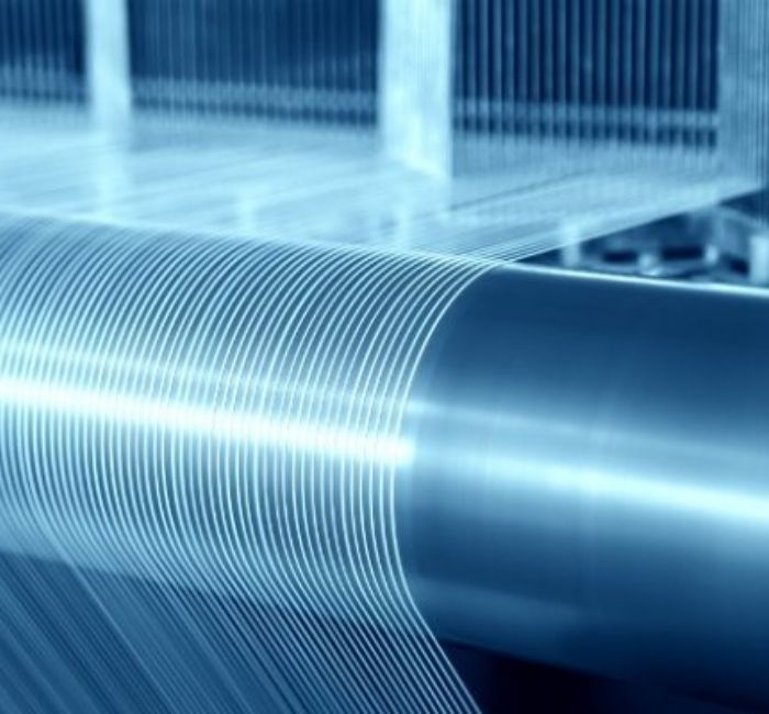 Công đoạn kéo sợi vải PE là công đoạn không thể thiếu