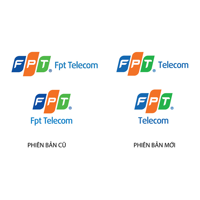 Sự thay đổi của thiết kế logo FPT Telecom qua các thời kỳ