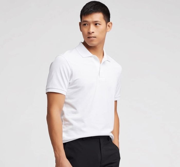 Mẫu Fly88 com giải trí trực tuyến polo chính hãng Uniqlo