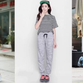 phong cách Fly883 Mở Tài Khoản quần jogger thời thượng