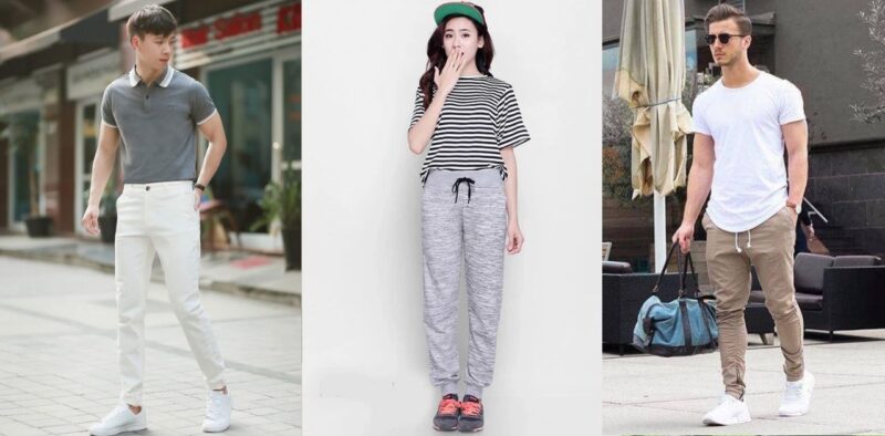 phong cách Fly883 Mở Tài Khoản quần jogger thời thượng