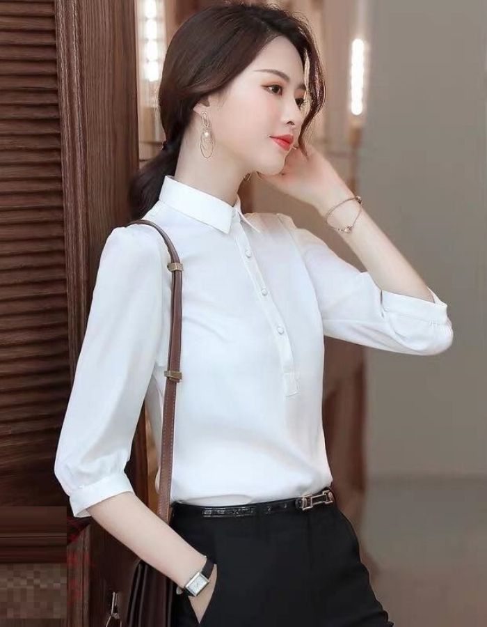 Nhẹ nhàng nét dịu dàng sơ mi trắng Trang Chủ Fly88.Com Uy Tín Đẳng Cấp Số 1 Châu Á cho nữ