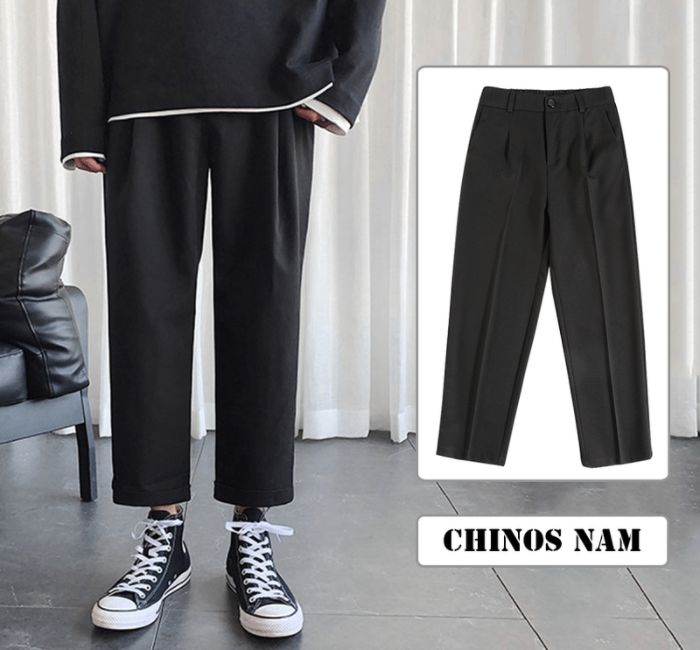 Mẫu quần dáng baggy hiện đại phong cách trẻ trung