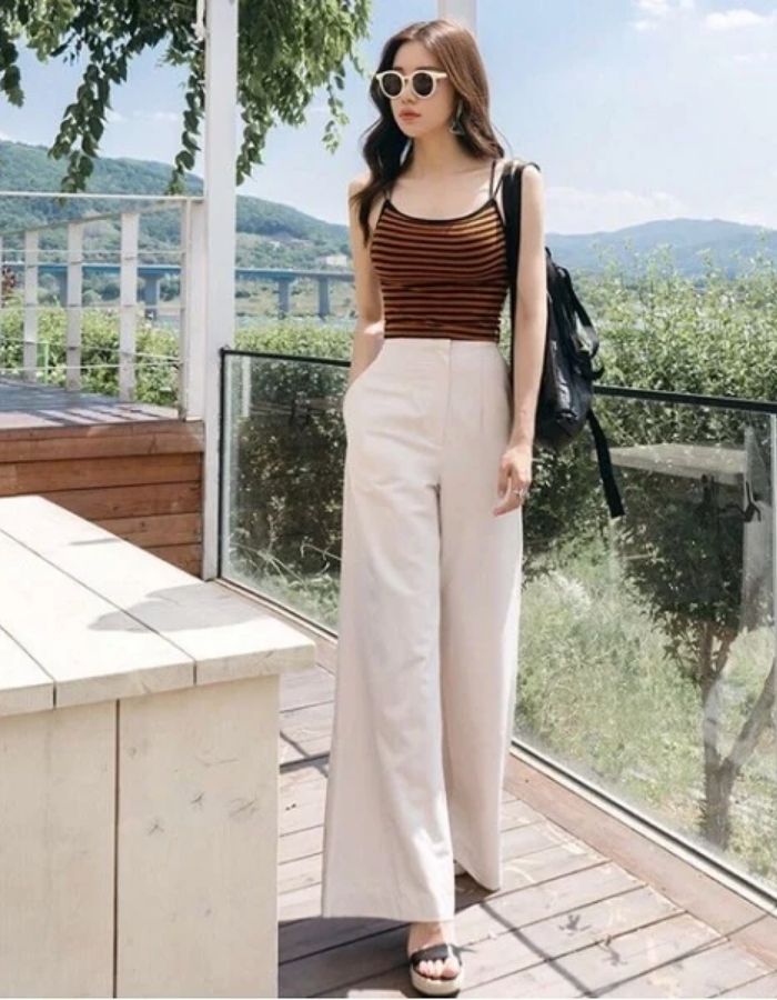 Mẫu quần Trang Chủ Fly88.Com Uy Tín Đẳng Cấp Số 1 Châu Á cạp cao phong cách thanh lịch