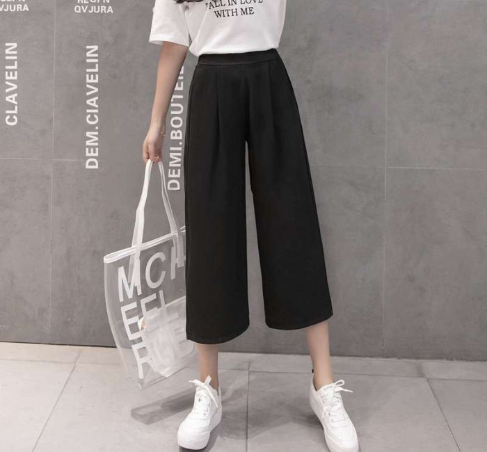 Quần culottes mang đến cho chị em sự thoải mái