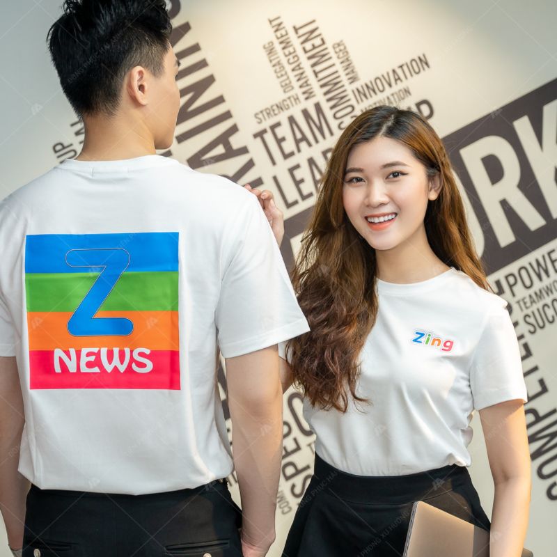 Mẫu Fly88 com giải trí trực tuyến Nhà Cái FLY88.COM Xanh Chín, Uy Tín Tặng 188k cổ tròn công ty Zing News với thiết kế tinh tế đem lại vẻ ngoài chuyên nghiệp và thoải mái