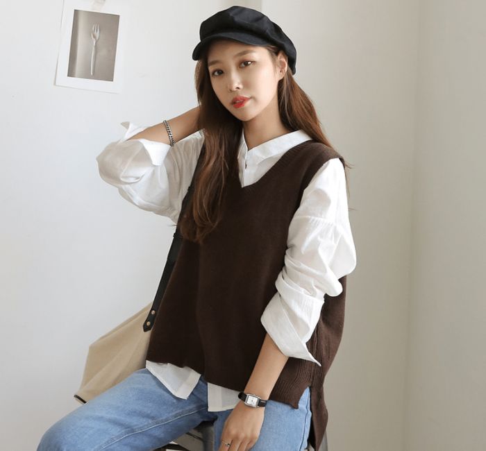 Trang phục kết hợp giữ FLY88 tặng nạp đầu 188K trắng và áo gile trẻ trung