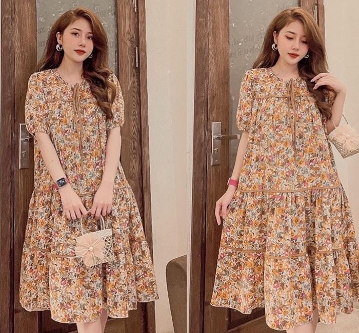 Váy bầu hoa nhí thời trang Trang Chủ Fly88.Com Uy Tín Đẳng Cấp Số 1 Châu Á cho mẹ bầu