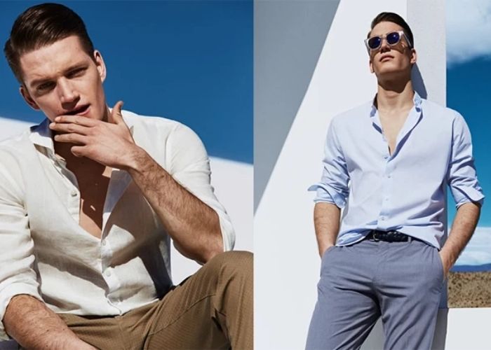 Áo sơ mi và quần tây Flai88 nhà cái OkVip không chỉ sử dụng vào mùa hè