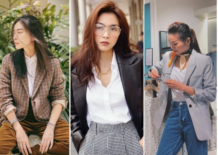 Trang phục Trang Chủ Fly88.Com Uy Tín Đẳng Cấp Số 1 Châu Á mùa thu tinh tế với khoác blazer