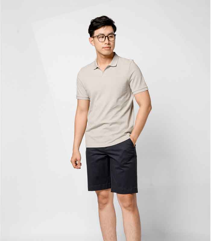 Phong cách thời trang nam Fly883 Mở Tài Khoản mùa hè mát mẻ