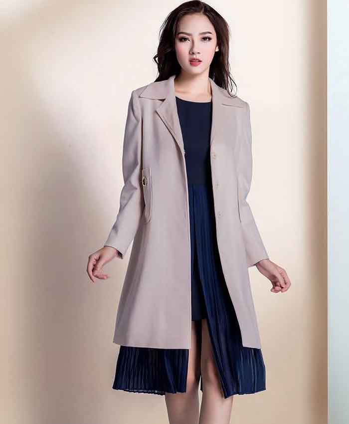 Đồ Trang Chủ Fly88.Com Uy Tín Đẳng Cấp Số 1 Châu Á nữ sang trọng với vest dài khoác ngoài