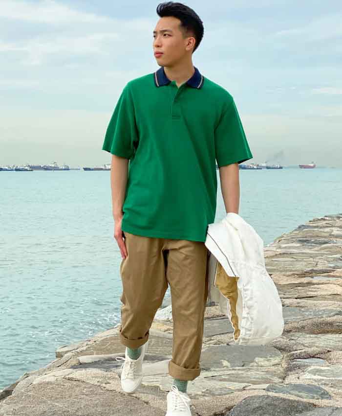 Mẫu Fly883 Mở Tài Khoản với phần cổ cách điệu thời thượng