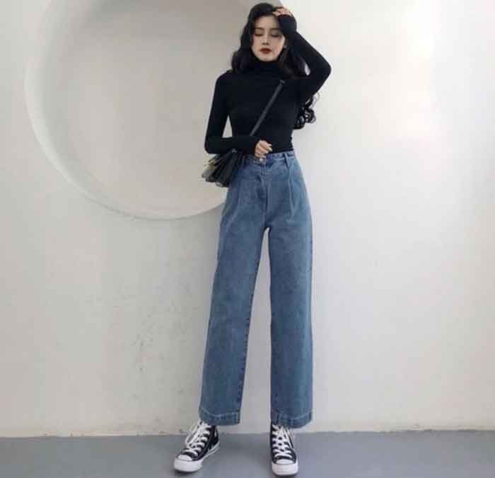 Lựa chọn quần jean ống rộng làm Flai88 nhà cái OkVip Trang Chủ Fly88.Com Uy Tín Đẳng Cấp Số 1 Châu Á cũng là lựa chọn tốt