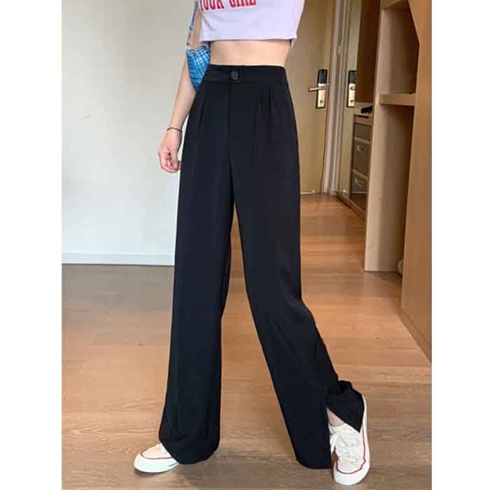 Trang phục Trang Chủ Fly88.Com Uy Tín Đẳng Cấp Số 1 Châu Á xẻ tà cách điệu phần ống quần