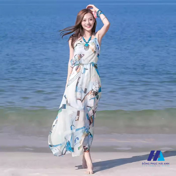 váy maxi làm lựa chọn không tồi cho các nàng giúp mang lại nhiều bức ảnh đẹp