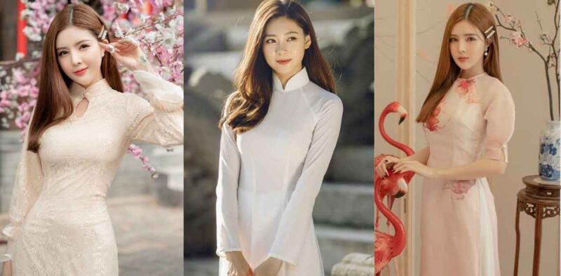 Thời trang Trang Chủ Fly88.Com Uy Tín Đẳng Cấp Số 1 Châu Á áo dài dịu dàng duyên dáng